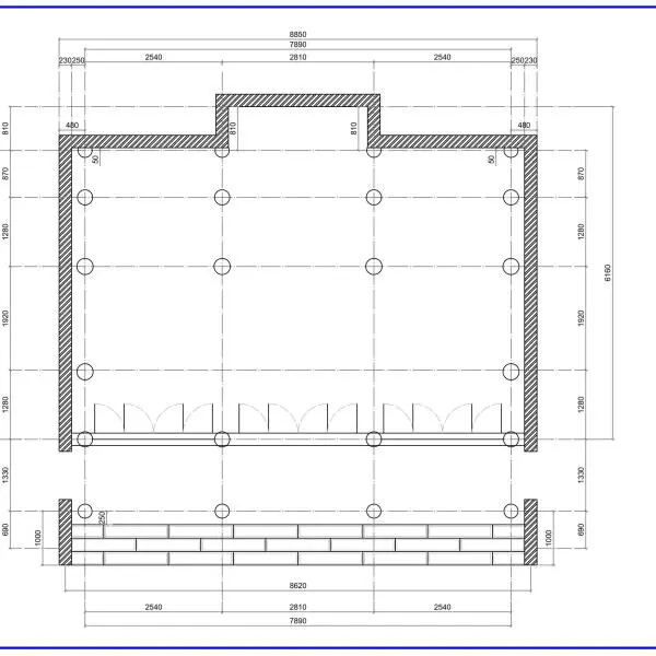 Bản vẽ thi công Nhà thờ gỗ 3 gian tại Hà Đông – Dấu ấn truyền thống và sự tinh tế