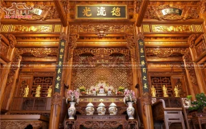 Cửa võng là gì? Ý nghĩa và vị trí treo trong phòng thờ, nhà thờ họ