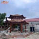 Bán lầu trà lục giác 2 tầng mái - Gỗ lim xanh Nam Phi