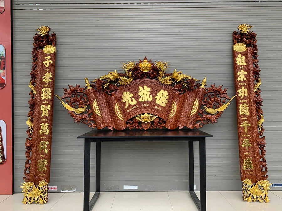 Hoành phi và cuốn thư khác nhau như thế nào