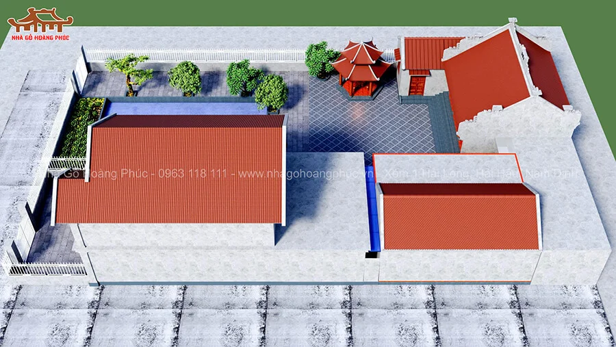 chot-thiet-ke-3d-ngoai-that-cong-trinh-nha-tho-3-gian-18-cot-go-lim-xanh-nam-phi-tai-nam-dinh-4