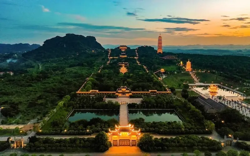 Chùa Bái Đính (Ninh Bình): Sự kết hợp giữa truyền thống và hiện đại